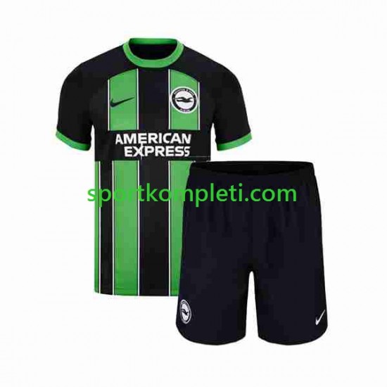 Brighton Hove Albion Djeca Gostujući Nogometni Dres 2023-2024 Kratki Rukavi