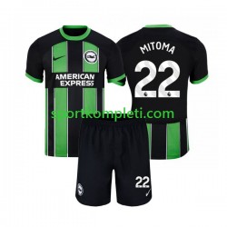 Brighton Hove Albion Djeca Gostujući Nogometni Dres Mitoma 22 2023-2024 Kratki Rukavi