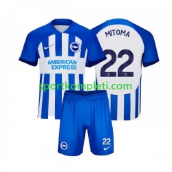 Brighton Hove Albion Djeca Domaći Nogometni Dres Mitoma 22 2023-2024 Kratki Rukavi