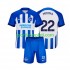 Brighton Hove Albion Djeca Domaći Nogometni Dres Mitoma 22 2023-2024 Kratki Rukavi