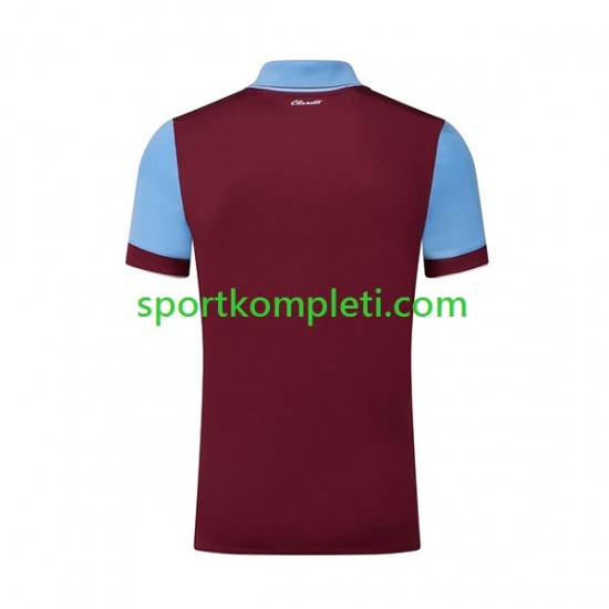 Muškarci Domaći Nogometni Dres Burnley 2023-2024 Kratki Rukavi