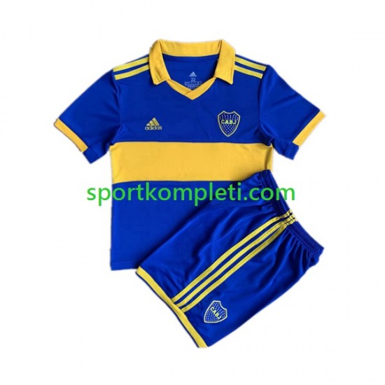Boca Juniors Djeca Domaći Nogometni Dres 2022-2023 Kratki Rukavi