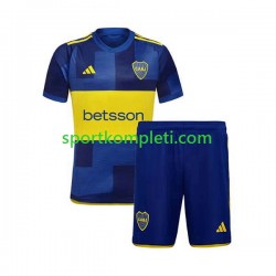Boca Juniors Djeca Domaći Nogometni Dres 2023-2024 Kratki Rukavi