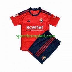 CA Osasuna Djeca Domaći Nogometni Dres 2023-2024 Kratki Rukavi