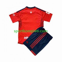 CA Osasuna Djeca Domaći Nogometni Dres 2023-2024 Kratki Rukavi