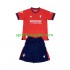 CA Osasuna Djeca Domaći Nogometni Dres 2024-2025 Kratki Rukavi