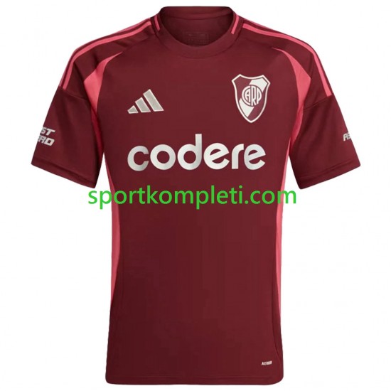 River Plate Muškarci Gostujući Nogometni Dres 2024-2025 Kratki Rukavi