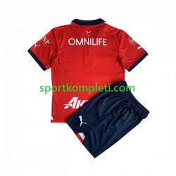 CD Guadalajara Djeca Domaći Nogometni Dres 2023-2024 Kratki Rukavi
