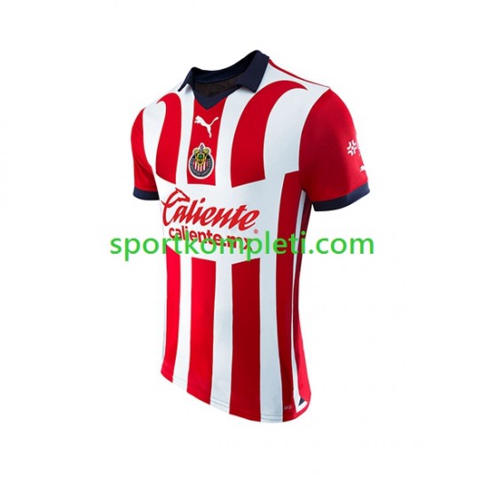 CD Guadalajara Muškarci Domaći Nogometni Dres 2023-2024 Kratki Rukavi