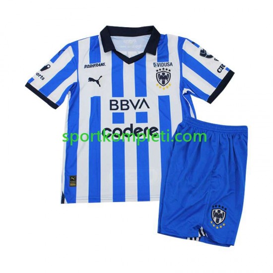 CF Monterrey Djeca Domaći Nogometni Dres 2023-2024 Kratki Rukavi