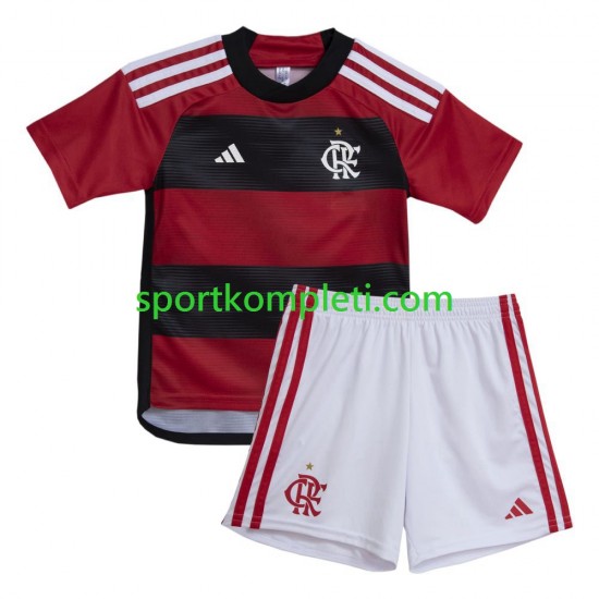 CR Flamengo Djeca Domaći Nogometni Dres 2023-2024 Kratki Rukavi