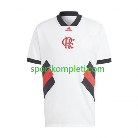 CR Flamengo Retro Muškarci Domaći Nogometni Dres Icon 2022-2023 Kratki Rukavi