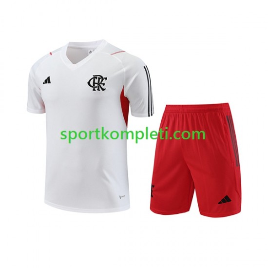 CR Flamengo Bijela Dres za Trening i Kratke Hlače 2023-2024