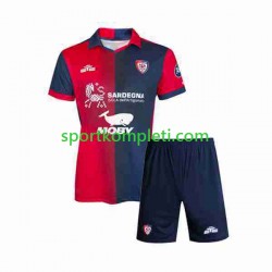 Cagliari Djeca Domaći Nogometni Dres 2023-2024 Kratki Rukavi