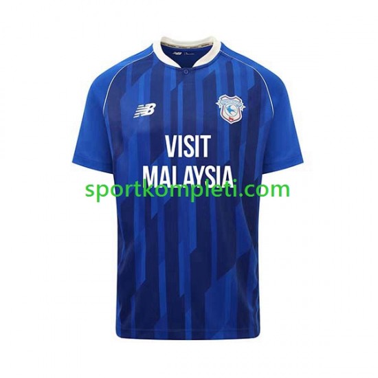 Cardiff City Muškarci Domaći Nogometni Dres 2023-2024 Kratki Rukavi