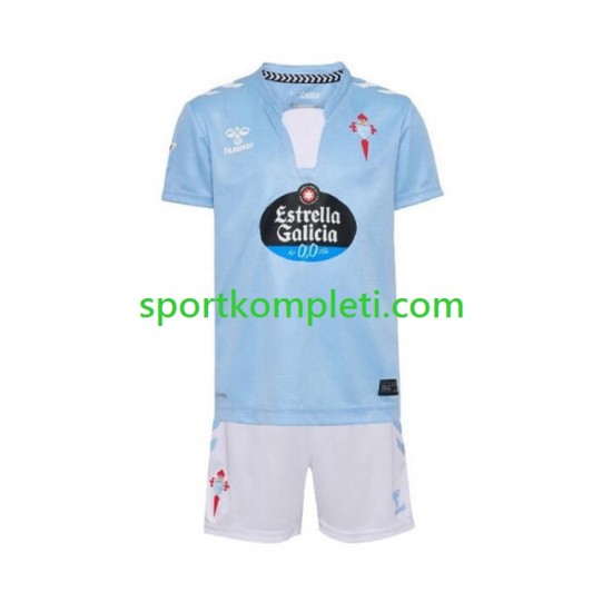 Celta de Vigo Djeca Domaći Nogometni Dres 2024-2025 Kratki Rukavi