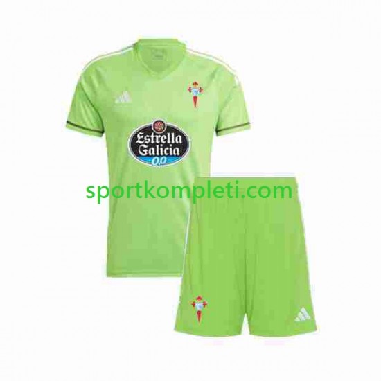 Celta de Vigo Vratar Djeca Domaći Nogometni Dres 2023-2024 Kratki Rukavi