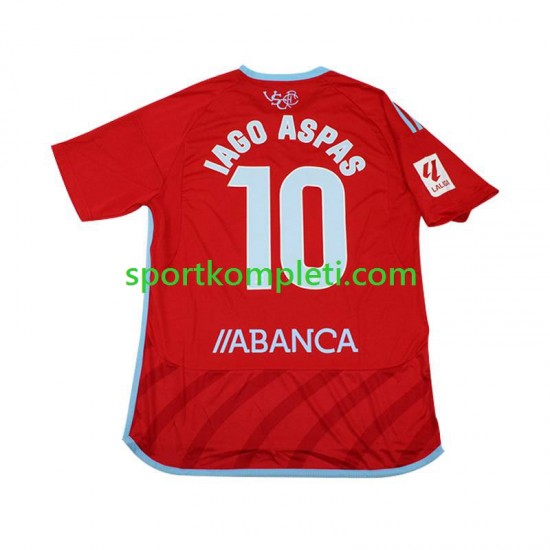 Celta de Vigo Muškarci Gostujući Nogometni Dres Iago Aspas 10 2023-2024 Kratki Rukavi
