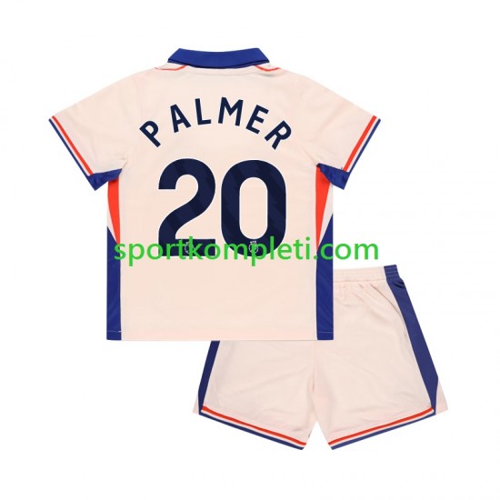 Chelsea Djeca Gostujući Nogometni Dres Cole Palmer 20 2024-2025 Kratki Rukavi