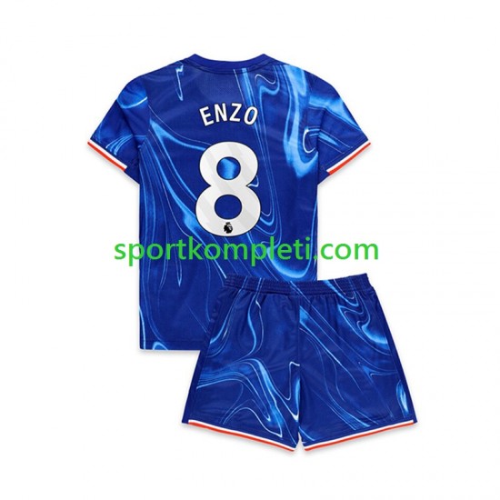 Chelsea Djeca Domaći Nogometni Dres Enzo 8 2024-2025 Kratki Rukavi