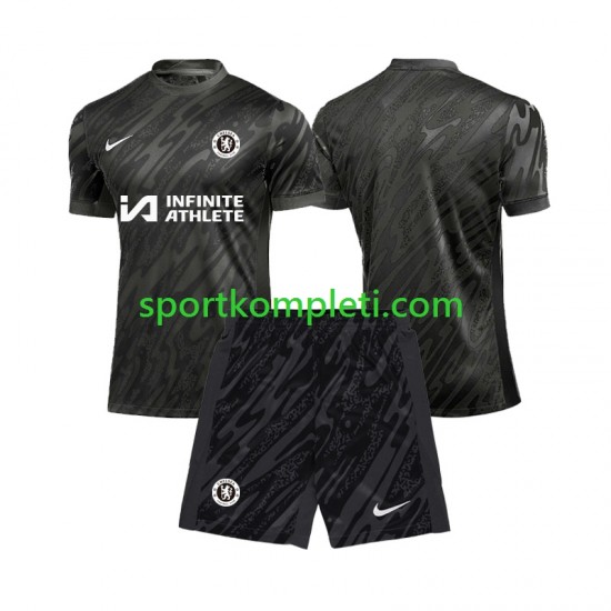 Chelsea Vratar Djeca Gostujući Nogometni Dres 2024-2025 Kratki Rukavi
