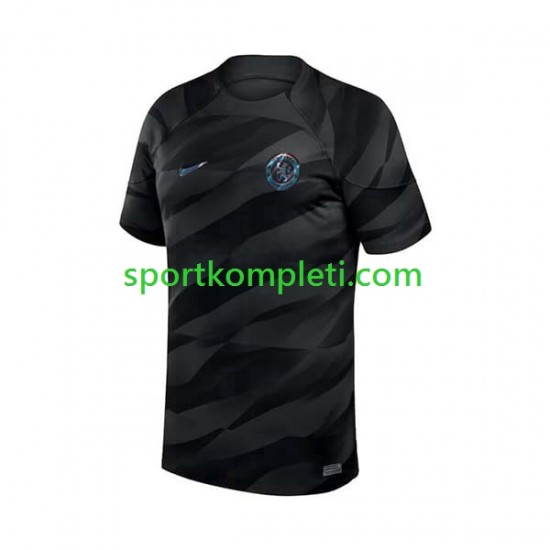 Chelsea Vratar Muškarci Domaći Nogometni Dres 2023-2024 Kratki Rukavi
