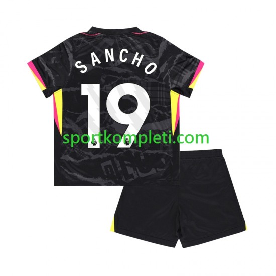 Chelsea Djeca Treći Nogometni Dres Jadon Sancho 19 2024-2025 Kratki Rukavi