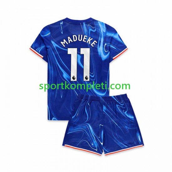 Chelsea Djeca Domaći Nogometni Dres Noni Madueke 11 2024-2025 Kratki Rukavi