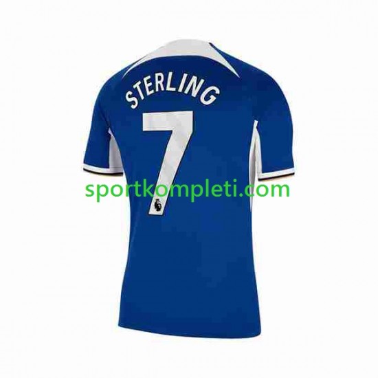 Chelsea Muškarci Domaći Nogometni Dres Raheem Sterling 7 2023-2024 Kratki Rukavi