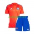 Čile Djeca Gostujući Nogometni Dres Copa America 2024 Kratki Rukavi