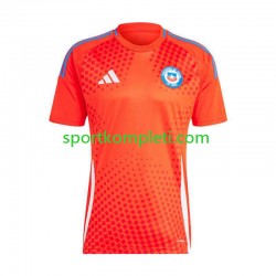 Čile Muškarci Domaći Nogometni Dres Copa America 2024 Kratki Rukavi