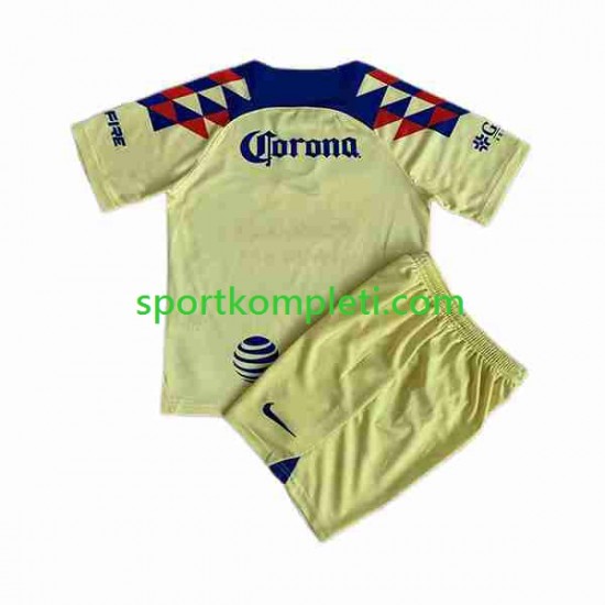 Club América Djeca Domaći Nogometni Dres 2023-2024 Kratki Rukavi