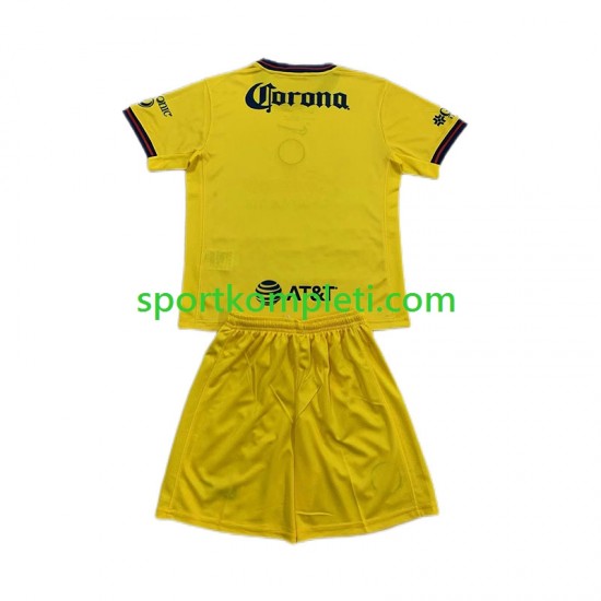 Club América Djeca Domaći Nogometni Dres 2024-2025 Kratki Rukavi
