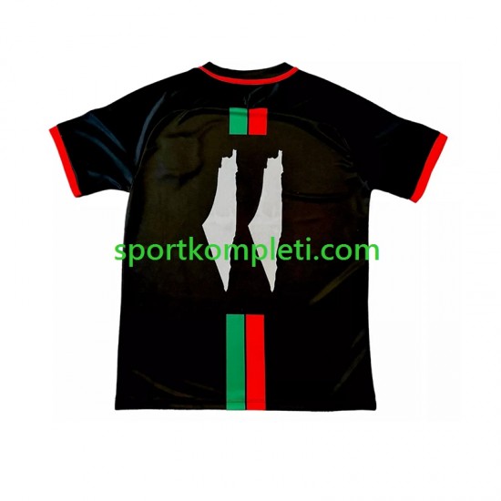 Club Deportivo Palestino Muškarci Domaći Nogometni Dres Center Stripre 2024-2025 Kratki Rukavi