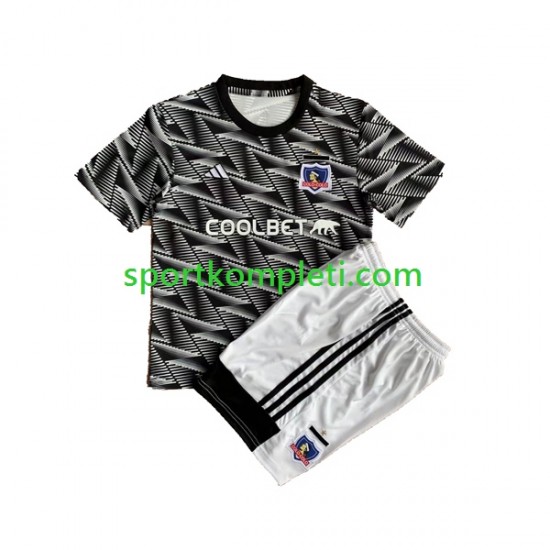 Colo-Colo Djeca Četvrti Nogometni Dres 2023 Kratki Rukavi