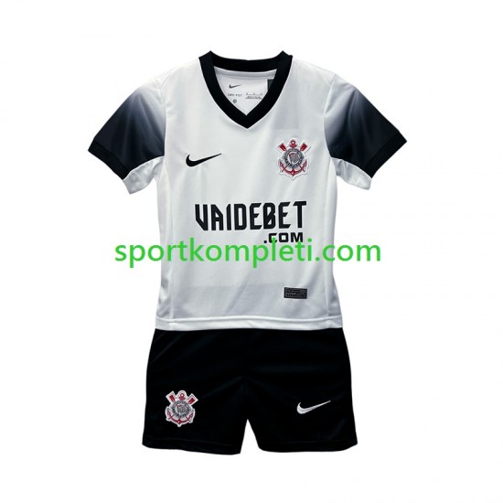 Corinthians Djeca Domaći Nogometni Dres 2024-2025 Kratki Rukavi
