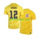 Corinthians Vratar Muškarci Gostujući Nogometni Dres Cassio 12 2023-2024 Kratki Rukavi