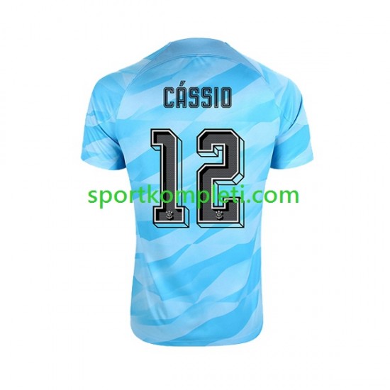 Corinthians Vratar Muškarci Domaći Nogometni Dres Cassio 12 2023-2024 Kratki Rukavi