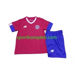Kostarika Djeca Domaći Nogometni Dres World Cup 2022 Kratki Rukavi
