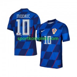 Hrvatska Muškarci Gostujući Nogometni Dres Luca Modric 10 Euro 2024 Kratki Rukavi