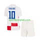 Hrvatska Djeca Domaći Nogometni Dres Luca Modric 10 Euro 2024 Kratki Rukavi