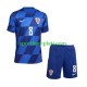 Hrvatska Djeca Gostujući Nogometni Dres Mateo Kovacic 8 Euro 2024 Kratki Rukavi