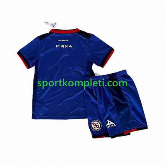 Cruz Azul Djeca Domaći Nogometni Dres 2023-2024 Kratki Rukavi
