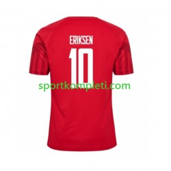 Danska Muškarci Domaći Nogometni Dres Christian Eriksen 10 World Cup 2022 Kratki Rukavi