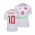 Danska Muškarci Gostujući Nogometni Dres Eriksen 10 Euro 2024 Kratki Rukavi