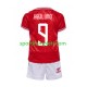 Danska Djeca Domaći Nogometni Dres Hojlund 9 Euro 2024 Kratki Rukavi