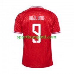 Danska Muškarci Domaći Nogometni Dres Hojlund 9 Euro 2024 Kratki Rukavi
