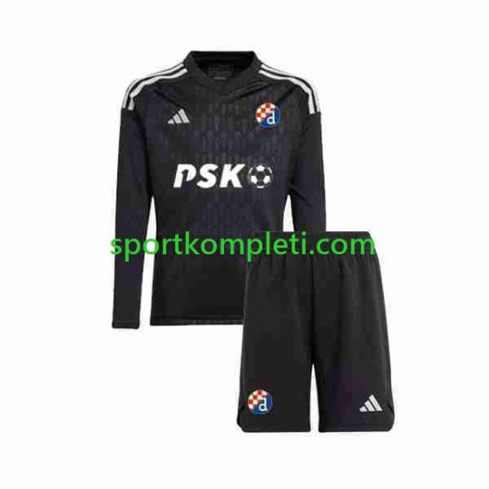 Dinamo Zagreb Vratar Djeca Gostujući Nogometni Dres 2023-2024 Dugi Rukavi