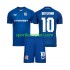 Dinamo Zagreb Djeca Domaći Nogometni Dres Martin Baturina 10 2024-2025 Kratki Rukavi