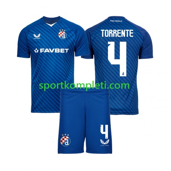 Dinamo Zagreb Djeca Domaći Nogometni Dres Torrente 4 2024-2025 Kratki Rukavi